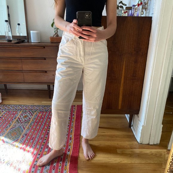 Everlane Pants - Everlane Carpenter Pant Bone Size 2